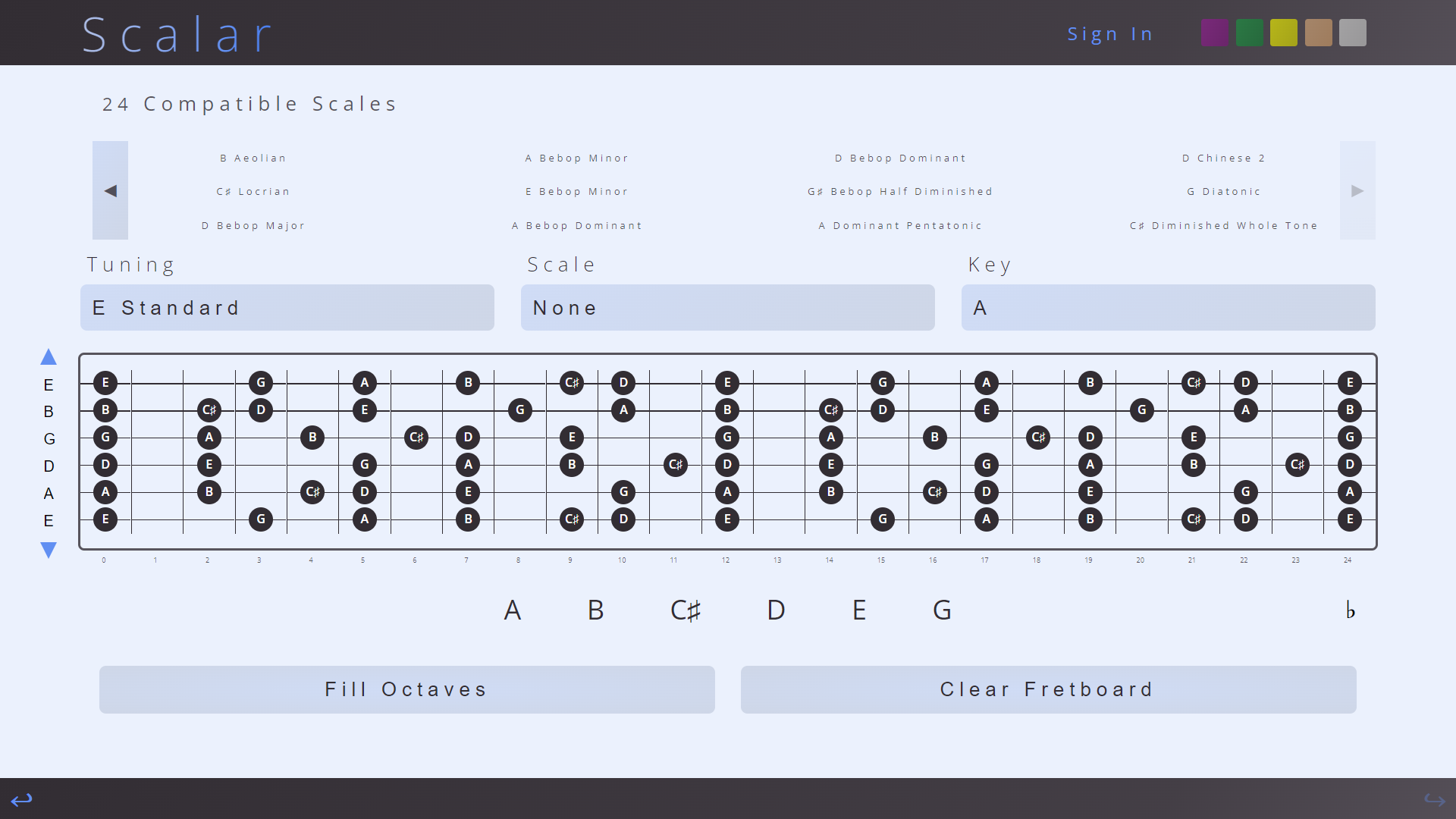 Scalar screenshot